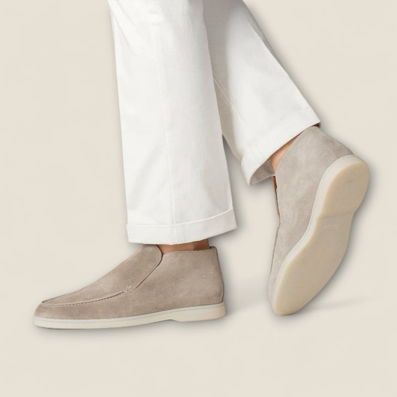 Gianni - Suede Mid-Top Sneakers