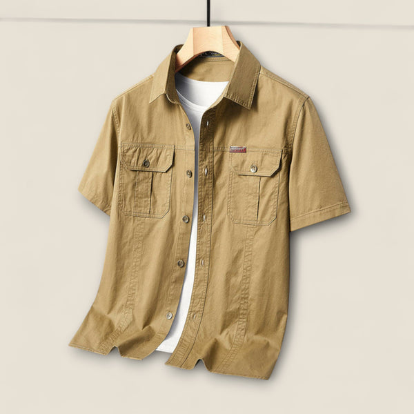 Diego - Cotton Twill Utility Shirt