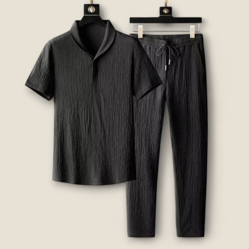 Lorenzo - Cozy Textured Lounge Ensemble