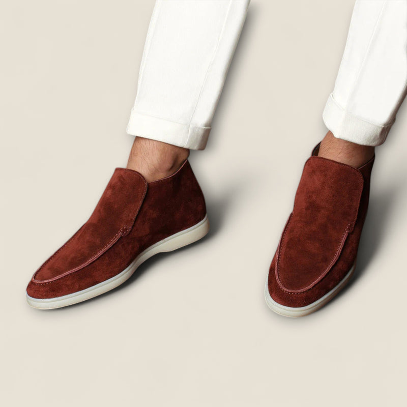 Gianni - Suede Mid-Top Sneakers