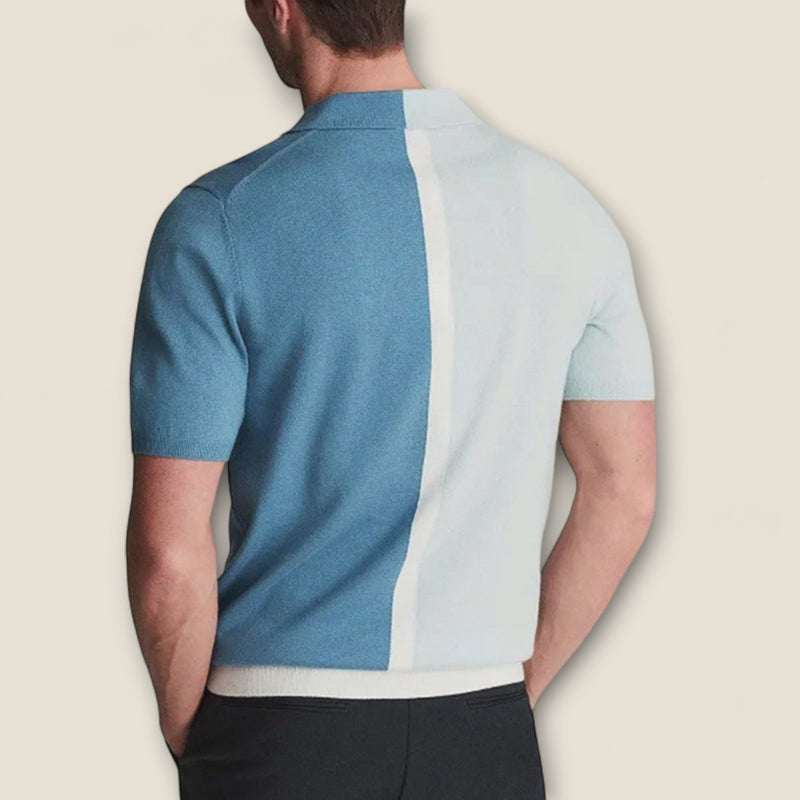 Massimo - Dual-Color Cotton Polo