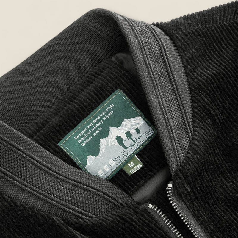 Renzo - Corduroy Bomber Coat