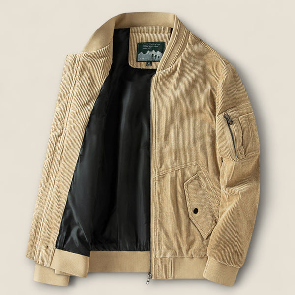 Renzo - Corduroy Bomber Coat