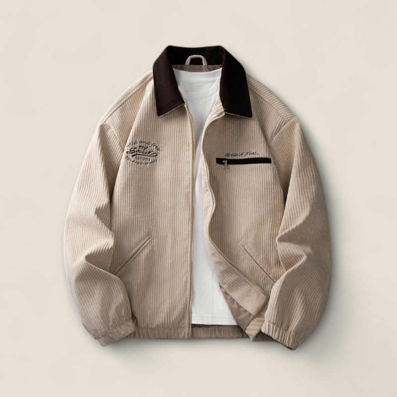 Salvador - Corduroy Zip-Up Jacket