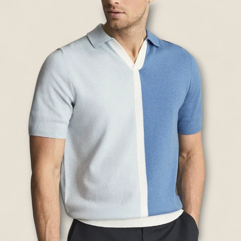 Massimo - Dual-Color Cotton Polo