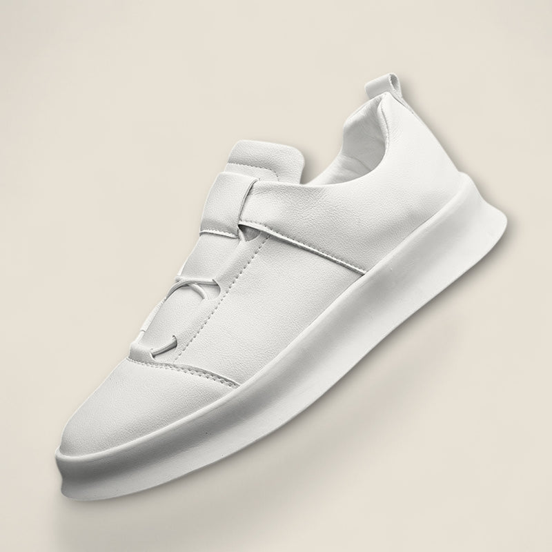Enzo - Leather Slip-On Sneakers