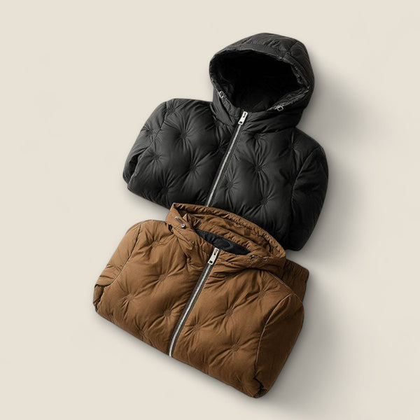 Dario - Quilted Hooded Jacket