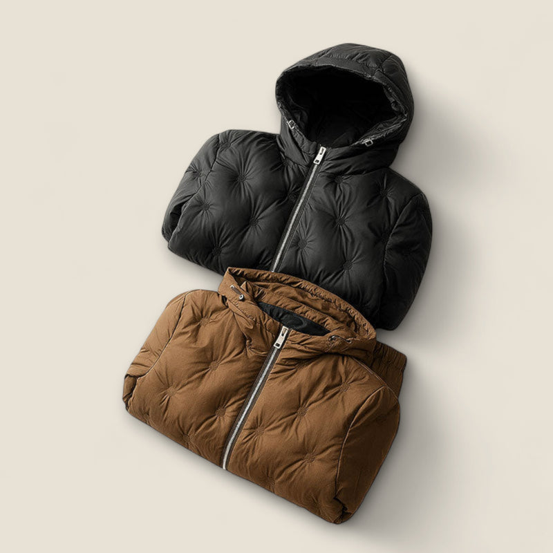 Dario - Quilted Hooded Jacket