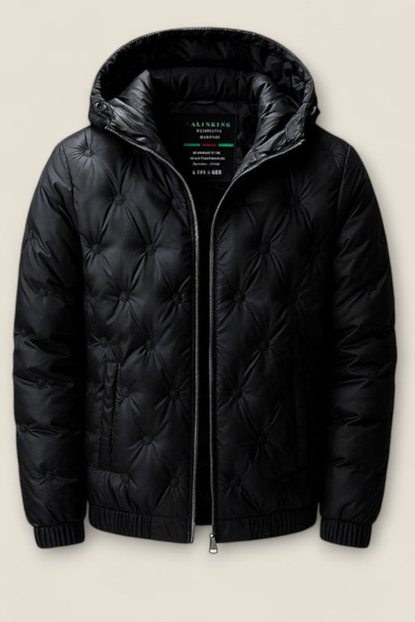 Dario - Quilted Hooded Jacket