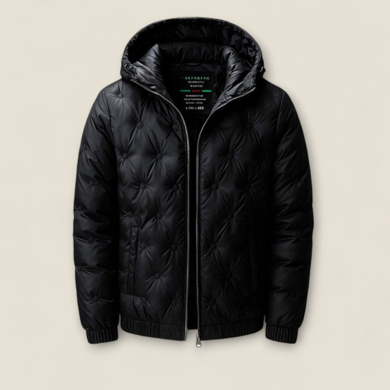 Dario - Quilted Hooded Jacket