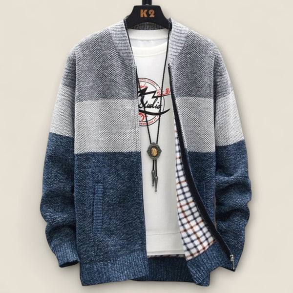 Kurt - Men's Cozy Fleece Cardigan