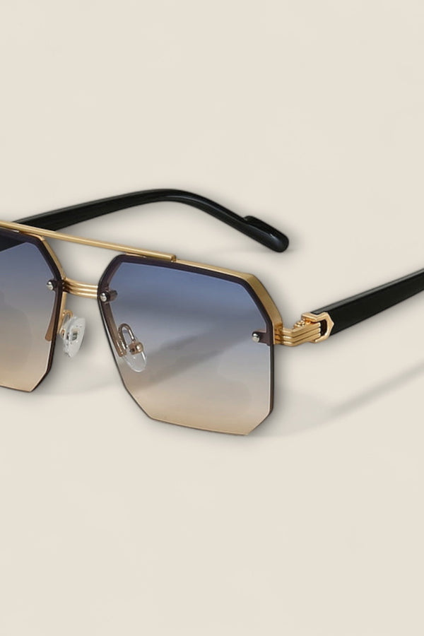 Lucio - Geometric Sunglasses with Stylish Frame