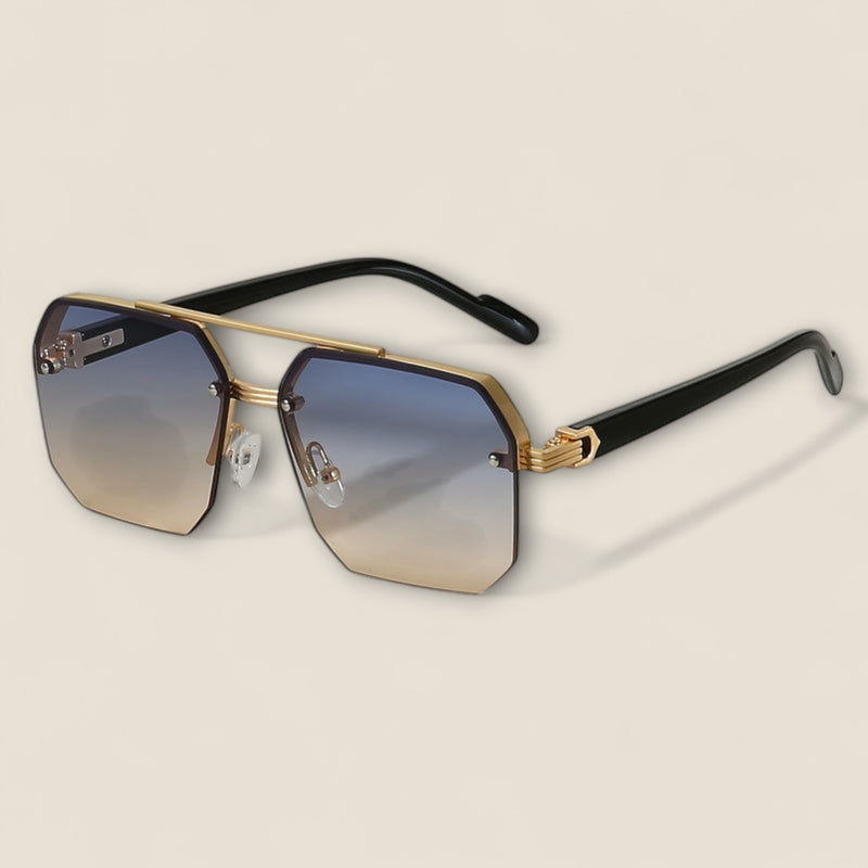 Lucio - Geometric Sunglasses with Stylish Frame