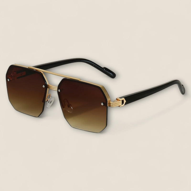 Lucio - Geometric Sunglasses with Stylish Frame