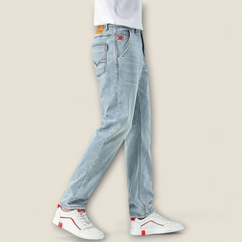 Alessio - Classic Fit Cotton Jeans