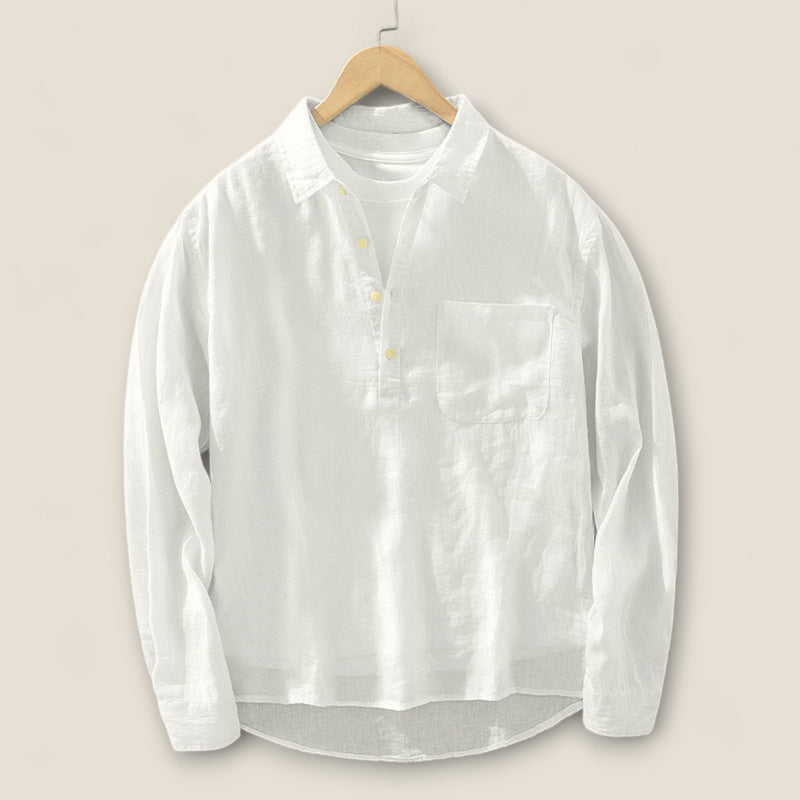 Leone - Linen Button-Up Shirt