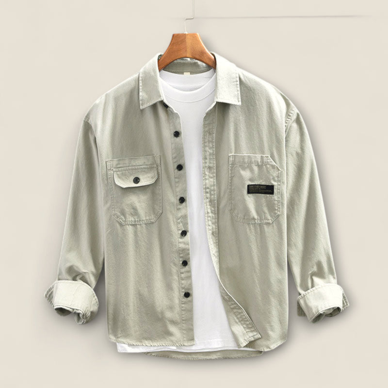 Matteo - Cotton Utility Button-Up