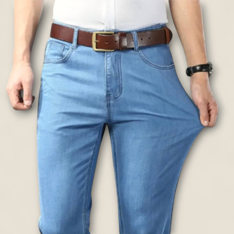 Diego - Slim Fit Silk Stretch Denim