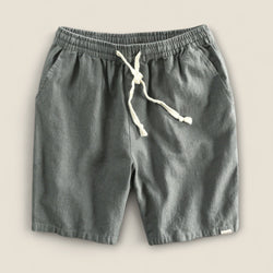 Paolo - Drawstring Linen Shorts