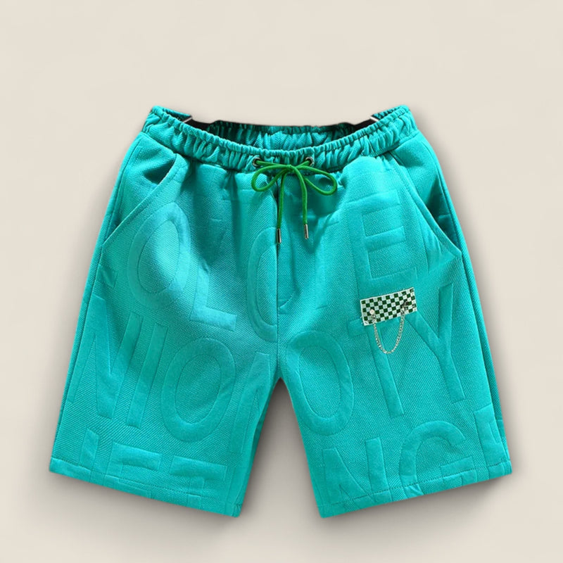 Lucio - Jacquard Knit Bermuda Shorts