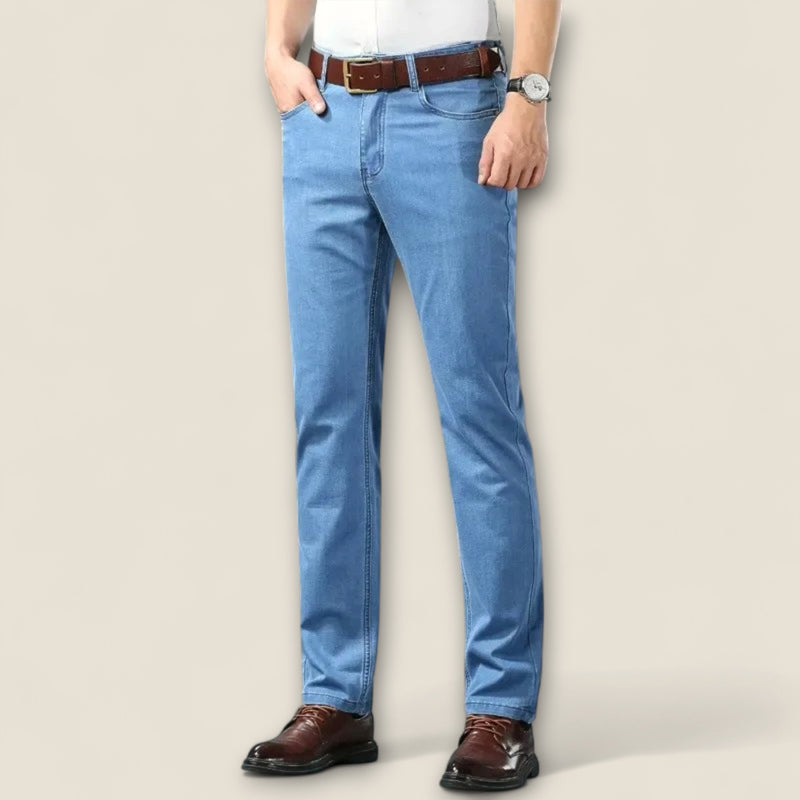 Diego - Slim Fit Silk Stretch Denim