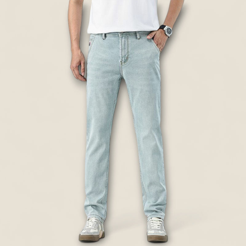 Alessio - Classic Fit Cotton Jeans