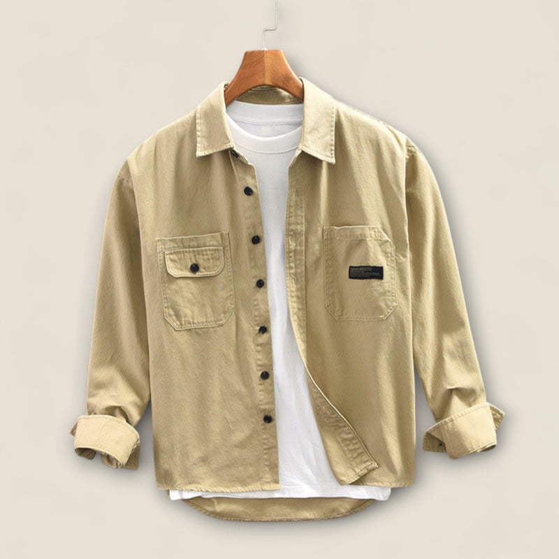 Matteo - Cotton Utility Button-Up