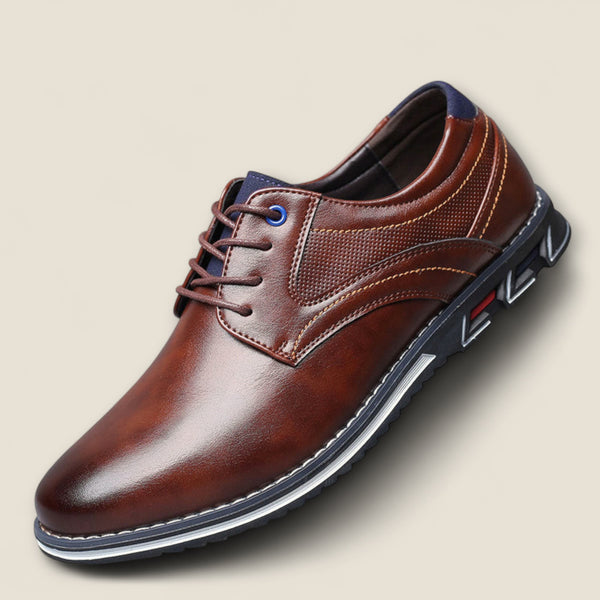Giovanni - Classic Leather Derby Shoes