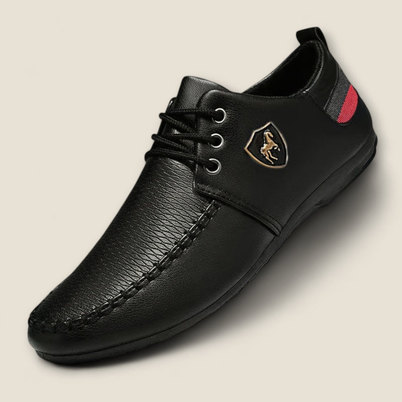 Lorenzo - Leather Lace-Up Loafer