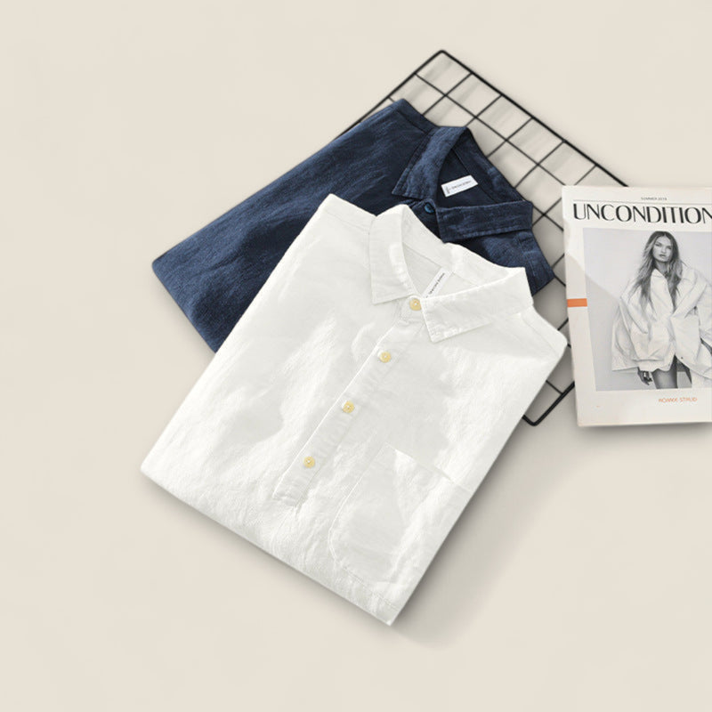 Leone - Linen Button-Up Shirt