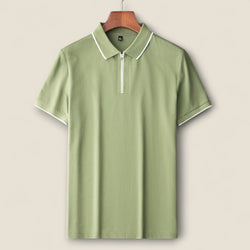 Thiago - Zip-Up Polo