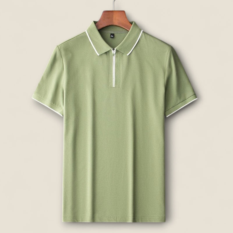 Thiago - Zip-Up Polo
