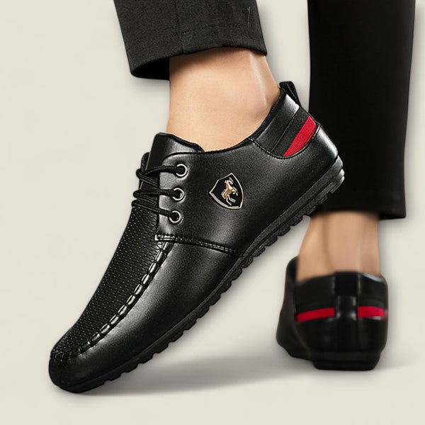 Lorenzo - Leather Lace-Up Loafer