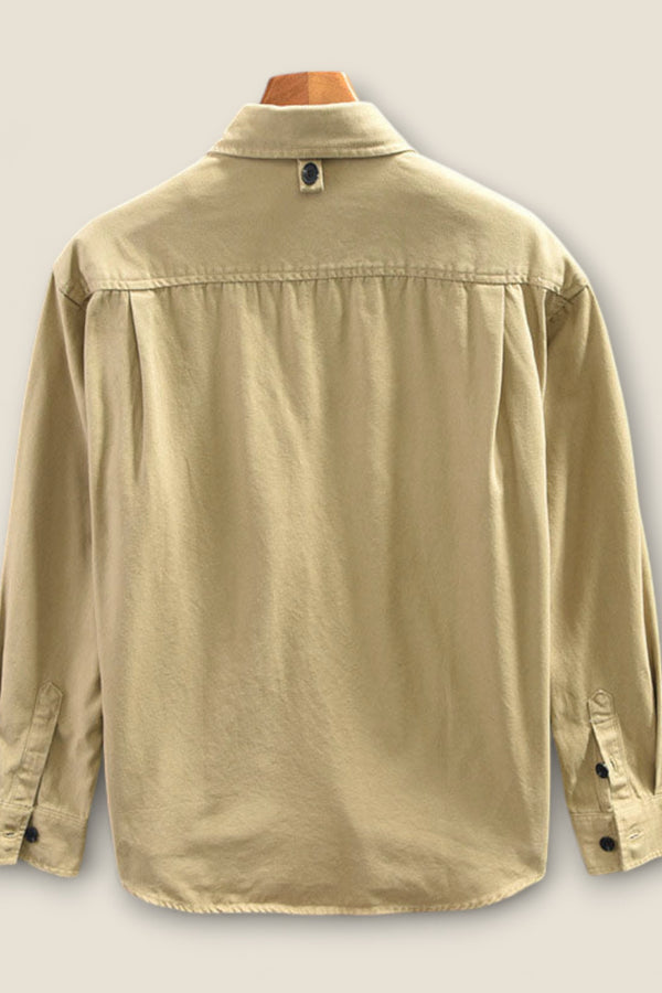 Matteo - Cotton Utility Button-Up