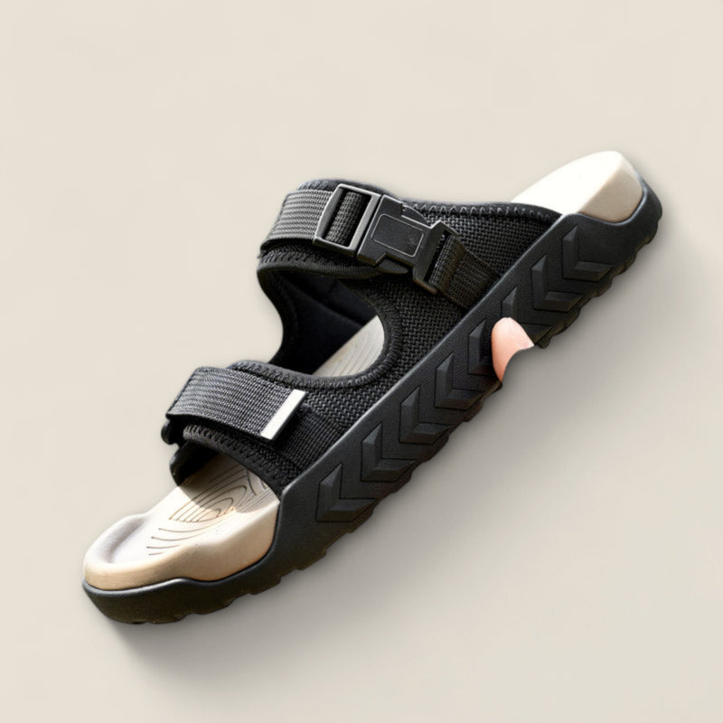 Tomas - Mesh-Strap Sandals