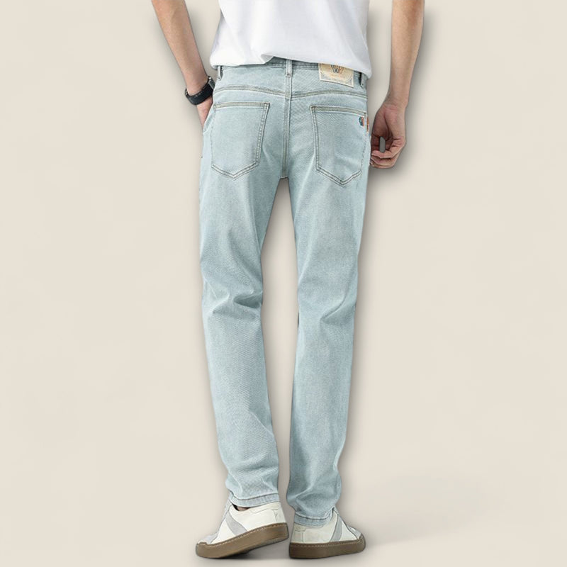 Alessio - Classic Fit Cotton Jeans