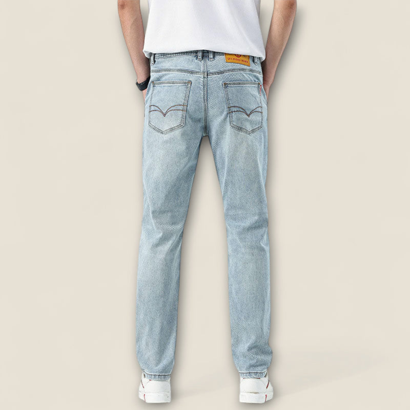 Alessio - Classic Fit Cotton Jeans