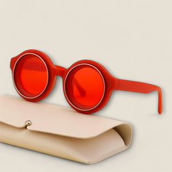 Emilio - Retro Wooden Sunglasses