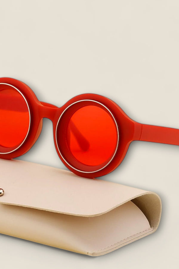 Emilio - Retro Wooden Sunglasses