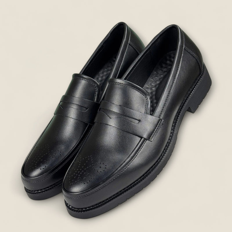 Vittorio - Classic Leather Penny Loafers