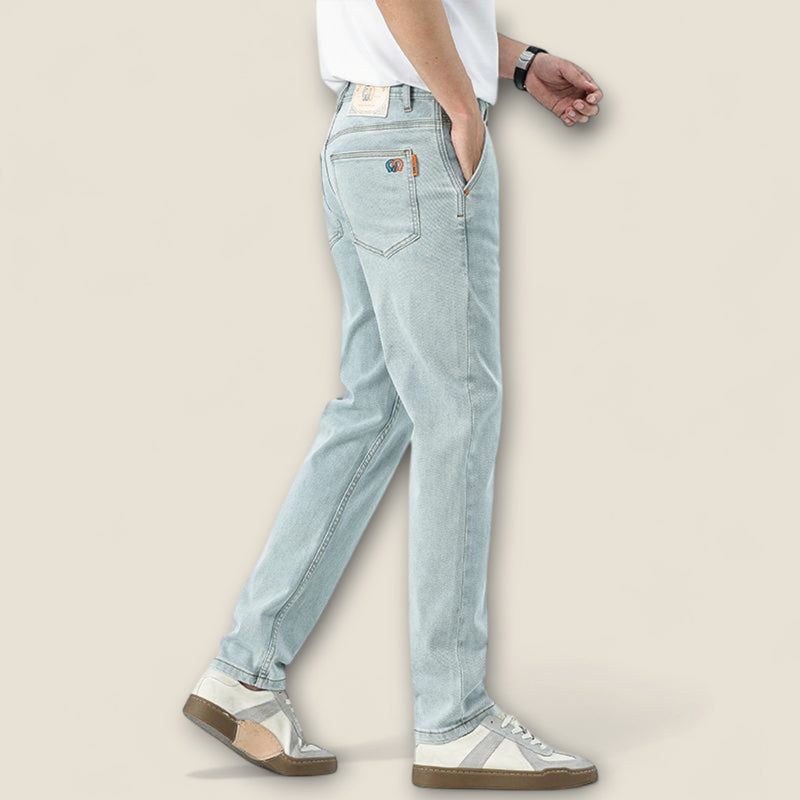 Alessio - Classic Fit Cotton Jeans