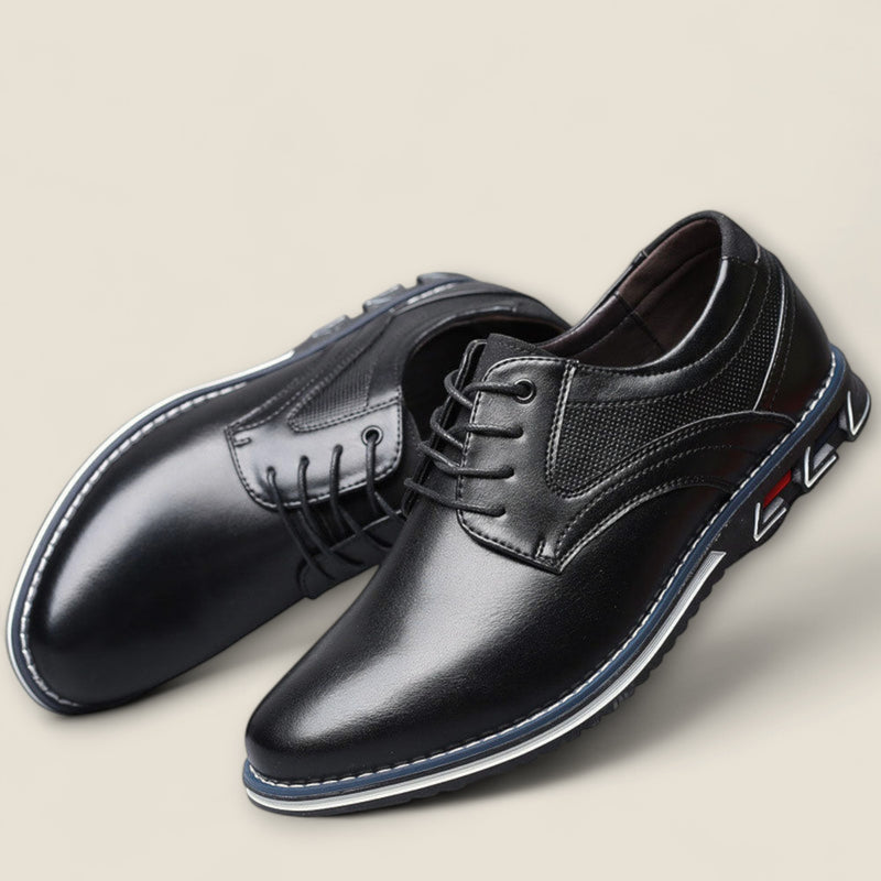 Giovanni - Classic Leather Derby Shoes
