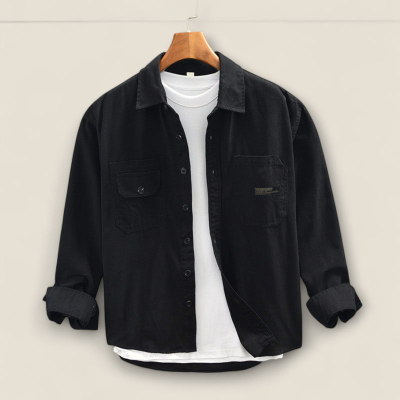 Matteo - Cotton Utility Button-Up