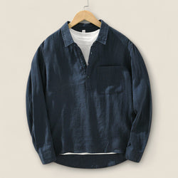 Leone - Linen Button-Up Shirt