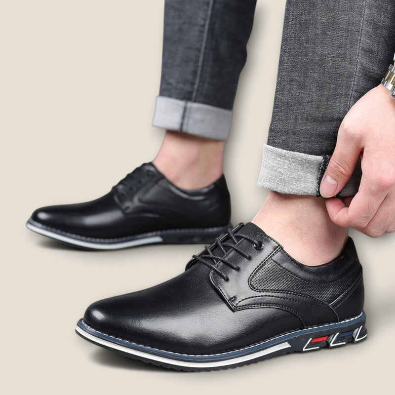Giovanni - Classic Leather Derby Shoes