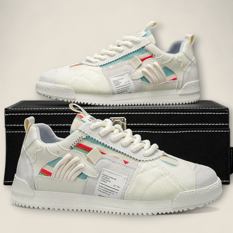 Alonzo - Y2K Retro Patchwork Sneakers