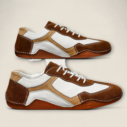 Giovanni - Vintage-Inspired Leather Sneakers