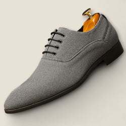 Rafael - Herringbone Canvas Oxfords