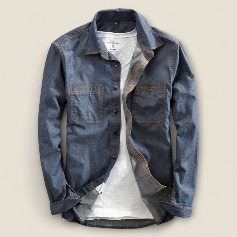 Rafael - Classic Cotton Denim Shirt