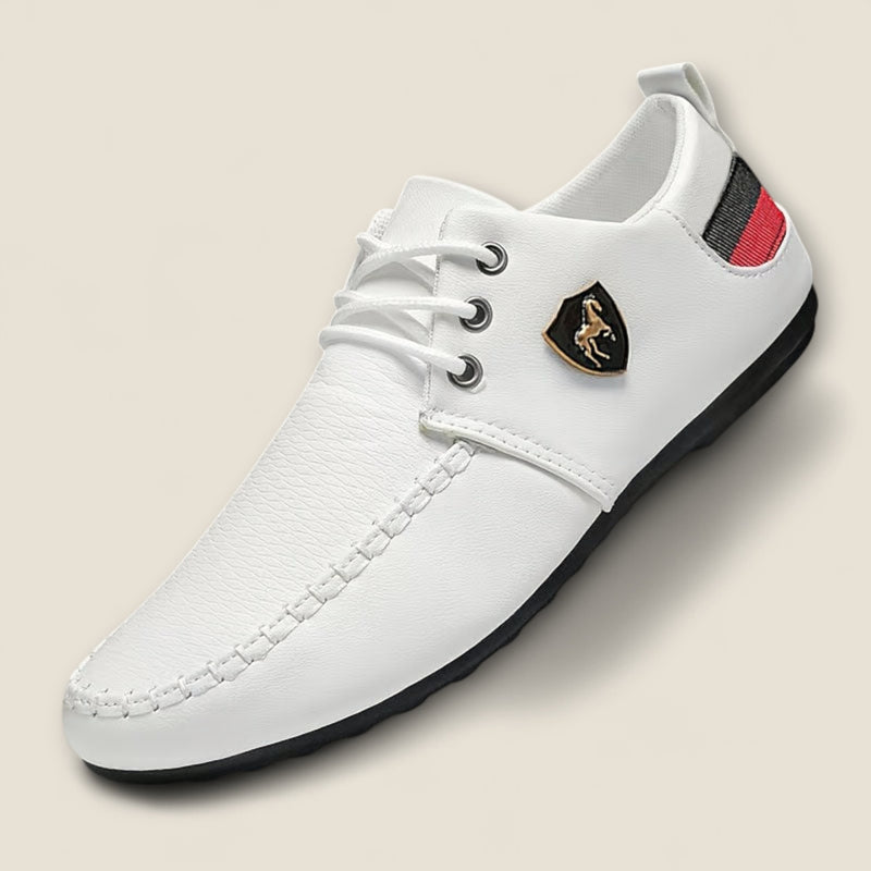 Lorenzo - Leather Lace-Up Loafer